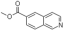 structure of CAS# 173089-82-2, 6-Isoquinolinecarboxylic acid methyl ester
