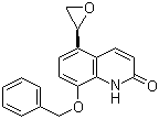 structure of CAS# 173140-90-4, 5-(2R)-2-环氧乙烷基-8-苄氧基-2(1H)-喹啉酮