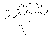 CAS # 173174-07-7, (Z)-11-[3-(Dimethylamino)propylidene]-6,11-dihydrodibenz[b,e]oxepin-2-acetic acid N-oxide
