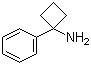 structure of CAS# 17380-77-7, 1-苯基环丁基胺