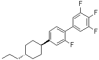 structure of CAS# 173837-35-9, 2,3',4',5'-四氟-4-(反式-4-丙基环己基)-1,1'-联苯