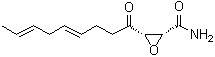 structure of CAS# 17397-89-6, Cerulenin