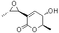CAS # 17398-00-4, (5S,6R)-5,6-Dihydro-5-hydroxy-6-methyl-3-[(2S,3S)-3-methyloxiranyl]-2H-pyran-2-one, Aspyrone
