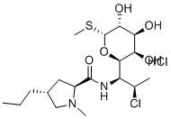structure of CAS# 17431-55-9, 7-Epiclindamycin hydrochloride