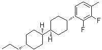 CAS 登录号：174350-06-2, 2,3-二氟-1-甲基-4-[(反式,反式)-4'-丙基[1,1'-联环己基]-4-基]苯