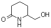 structure of CAS# 174419-15-9, 6-羟基甲基哌啶-2-酮