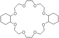 structure of CAS# 17455-23-1, Dicyclohexano-24-crown-8