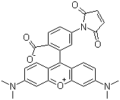 structure of CAS# 174568-67-3, Tetramethylrhodamine-5-maleimide