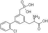 CAS # 174575-17-8, (S)-alpha-Amino-2'-chloro-5-(phosphonomethyl)-[1,1'-biphenyl]-3-propanoic acid