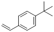 structure of CAS# 1746-23-2, 4-tert-Butylstyrene