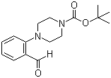 structure of CAS# 174855-57-3, 1-叔丁氧羰基-4-(2-甲酰苯基)哌嗪