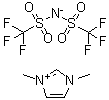 structure of CAS# 174899-81-1, 1-甲基-3-甲基咪唑鎓二[(三氟甲基)磺酰基]亚胺盐