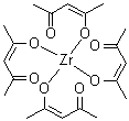 structure of CAS# 17501-44-9, Zirconium tetrakis(acetylacetonate)