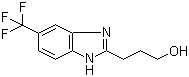 CAS 登录号：175135-15-6, 2-(3-羟基丙基)-5-(三氟甲基)苯并咪唑