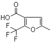 structure of CAS# 17515-74-1, 5-甲基-2-三氟甲基呋喃-3-羧酸