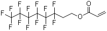 CAS # 17527-29-6, 1H,1H,2H,2H-Perfluorooctyl acrylate, 3,3,4,4,5,5,6,6,7,7,8,8,8-Tridecafluorooctyl acrylate