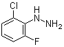 structure of CAS# 175276-74-1, 1-(2-氯-6-氟苯基)肼
