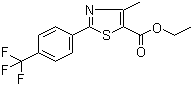 CAS # 175277-03-9, Ethyl 4-methyl-2-[4-(trifluoromethyl)phenyl]-1,3-thiazole-5-carboxylate