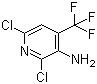 CAS # 175277-67-5, 2,6-Dichloro-4-(trifluoromethyl)-3-pyridinamine