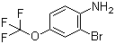 structure of CAS# 175278-17-8, 2-溴-4-三氟甲氧基苯胺