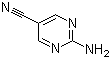 structure of CAS# 1753-48-6, 2-氨基嘧啶-5-腈