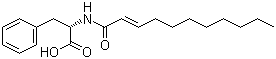 structure of CAS# 175357-18-3, Undecylenoyl phenylalanine