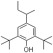 structure of CAS# 17540-75-9, 4-sec-Butyl-2,6-di-tert-butylphenol