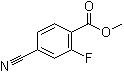 structure of CAS# 175596-01-7, 4-氰基-2-氟苯甲酸甲酯