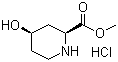 CAS # 175671-43-9, (2S,4R)-Methyl 4-hydroxypiperidine-2-carboxylate hydrochloride