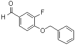 structure of CAS# 175968-61-3, 3-Fluoro-4-benzyloxybenzaldehyde