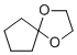 structure of CAS# 176-32-9, 1,4-二氧杂螺[4.4]壬烷