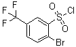 structure of CAS# 176225-08-4, 2-Bromo-5-(trifluoromethyl)benzenesulfonyl chloride