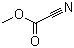 structure of CAS# 17640-15-2, 氰基甲酸甲酯