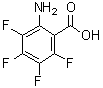 structure of CAS# 1765-42-0, 2-Amino-3,4,5,6-tetrafluorobenzoic acid