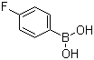 structure of CAS# 1765-93-1, 4-氟苯硼酸