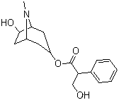 structure of CAS# 17659-49-3, Raceanisodamine