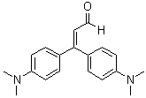 CAS # 17665-72-4, 3,3-Bis[4-(N,N-dimethylamino)phenyl]-2-propenal, 3,3-Bis(p-dimethylaminophenyl)acrolein
