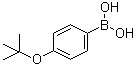 structure of CAS# 176672-49-4, 4-(叔丁氧基)苯硼酸