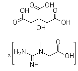 CAS 登录号：177024-62-3, 肌酸柠檬酸盐