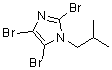 CAS # 177212-66-7, 2,4,5-Tribromo-1-(2-methylpropyl)-1H-imidazole