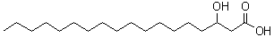 structure of CAS# 17773-30-7, 3-Hydroxystearic acid