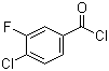 structure of CAS# 177787-25-6, 4-氯-3-氟苯甲酰氯