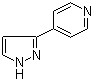 structure of CAS# 17784-60-0, 4-(1H-Pyrazol-3-yl)pyridine