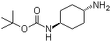structure of CAS# 177906-48-8, N-Boc-trans-1,4-cyclohexanediamine