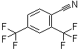 structure of CAS# 177952-38-4, 2,4-Bis(trifluoromethyl)benzonitrile