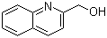 structure of CAS# 1780-17-2, 2-(Hydroxymethyl)quinoline