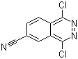structure of CAS# 178308-61-7, 1,4-二氯酞嗪-6-甲腈