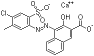 CAS # 17852-99-2, Pigment Red 52:1, C.I. 15860:1, Calcium 4-((4-chloro-5-methyl-2-sulphonatophenyl)azo)-3-hydroxy-2-naphthoate