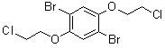 CAS 登录号：178557-12-5, 1,4-二溴-2,5-二(2-氯乙氧基)苯