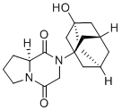 structure of CAS# 1789703-36-1, 2-[(1r,3s,5R,7S)-3-羟基金刚烷-1-基]六氢吡咯并[1,2-a]吡嗪-1,4-二酮